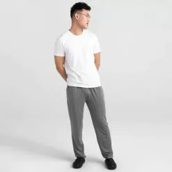 Men's SAXX 22nd Century Silk Lounge Pant 7 Men's SAXX 22nd Century Silk Lounge Pant -Chubbies Store mens saxx 22nd century silk pant sxlp67 cgr cargo grey lifestyle 72525.1667573323