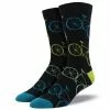 Men's SockSmith Fixie Socks - Black -Chubbies Store mens socksmith bamboo fixie socks MBN853 black 89111.1637764338