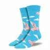 Men's SockSmith Flying Pig Socks -Chubbies Store mens socksmith flying pig socks MNC1694 blue 03769.1636738714