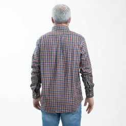 Southern Point PROMO Men's Southern Point Co. Hadley Button Down Shirt - Red Blue Brown Plaid 5 Southern Point PROMO Men's Southern Point Co. Hadley Button Down Shirt - Red Blue Brown Plaid -Chubbies Store mens southern point hadley 254 shirt SPC254 brown red blue back 88879.1636749259