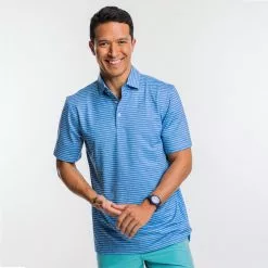 Men's Southern Tide Driver Wymberly Stripe Polo Shirt