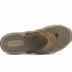 Men's Sperry Outer Banks Flip Flop - Brown -Chubbies Store mens sperry outer banks flip flop STS7566 BROWN top 09658.1653502412