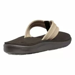 Men's Teva Voya Canvas Flip Sandal -Chubbies Store mens teva voya canvas flip 1112670 dune back 59391.1679415705