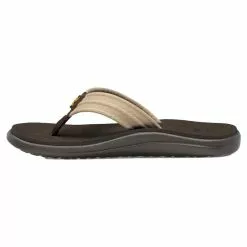 Men's Teva Voya Canvas Flip Sandal -Chubbies Store mens teva voya canvas flip 1112670 dune side 10879.1679415706