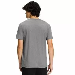 Men's The North Face Short Sleeve Half Dome T-Shirt -Chubbies Store mens the north face half dome shirt NF0A812M GAZ grey back 21052.1676475297