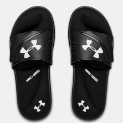 Men's Under Armour Ignite VI Slides 7 Men's Under Armour Ignite VI Slides -Chubbies Store mens under armour ignite vi slides 3022711 003black top 41966.1614122147