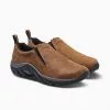 Men's Merrell Jungle Moc Nubuck Slip On Shoe -Chubbies Store merrell mens jungle moc nubuck 60831 brown angle 33469.1635525836