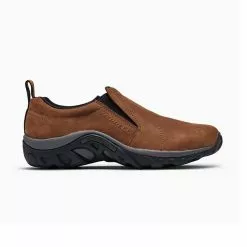 Men's Merrell Jungle Moc Nubuck Slip On Shoe 11 Men's Merrell Jungle Moc Nubuck Slip On Shoe -Chubbies Store merrell mens jungle moc nubuck 60831 brown side 47602.1635525837