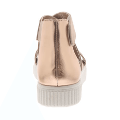 Mia 1976 Girls' Mia Footwear Minka Flatform Sandal -Chubbies Store mia footwear girls minka flatform sandal tgk085 rose gold back 26917.1613688481