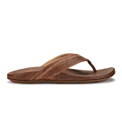 Men's Olukai Hiapo Leather Beach Sandals -Chubbies Store olikai mens hiapo 101011 2231 teak koa main 17014.1615493246