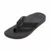 Reef Brazil Men's Reef Leather Ortho-Coast Flip Flops -Chubbies Store reef mens leather ortho bounce coast flip flop 3ykr bkb black 40940.1602691343