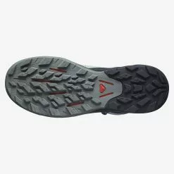 SALOMON USA Men's Salomon Outpule Mid Gore Tex Hiking Boot -Chubbies Store salomon mens m outpulse mid gtx l41588900 wironblk wrought iron black vibrant orange sole 89221.1681923804