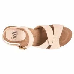 Sofft Shoe Co. Inc. Women's Sofft Clarissa Wedge -Chubbies Store sofft womens w clarissa sf0078298 camblush camellia blush top 01537.1681488609