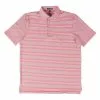 SOUTHERN POINT CO. Men's Southern Point Caddie Stripe Performance Polo - Red White Blue -Chubbies Store southern point mens m caddie stripe perf polo p190 redwhtbl red white blue main 19067.1685374777
