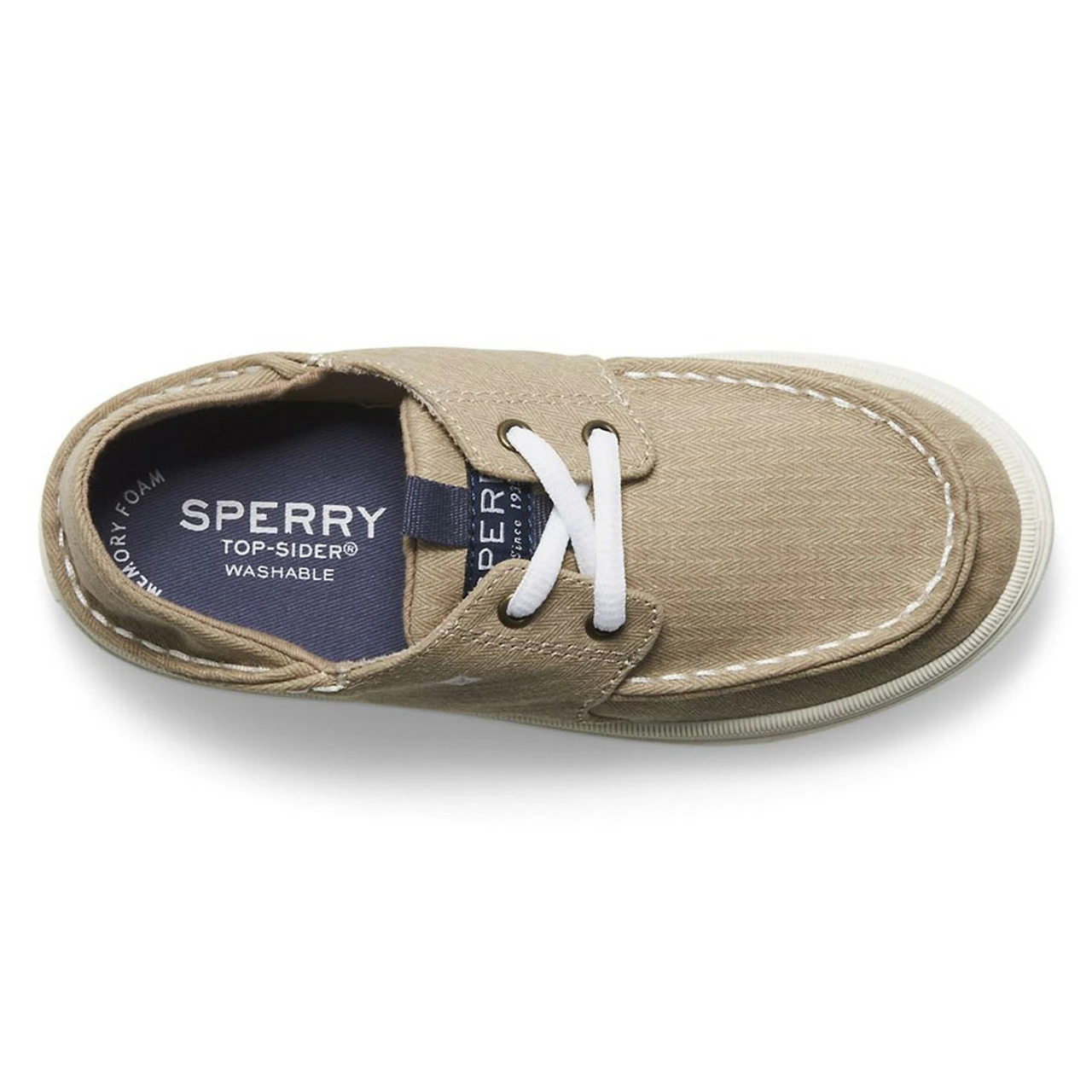 Boys Sperry Kids Salty Lace Up Sneaker 5 Boys Sperry Kids Salty Lace Up Sneaker - Image 3