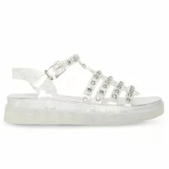 Girls' Steve Madden JCELINE Jelly Fisherman Sandal -Chubbies Store steve madden girls g celine jceline clear side 14945.1682095248