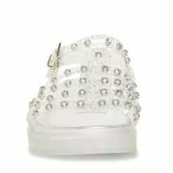 Girls' Steve Madden JCELINE Jelly Fisherman Sandal -Chubbies Store steve madden girls g celine jceline clear toe 91450.1682095248