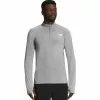 Men's The North Face Wander 1/4 Zip Pullover -Chubbies Store the north face mens wander quarter zip pullover nf0a5371 dv9 grey front main 04412.1663679227