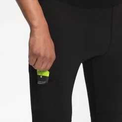Men's The North Face Winter Warm Tight -Chubbies Store the north face mens winter warm tight nf0a5gau jk3 black side closeup 06374.1665092237