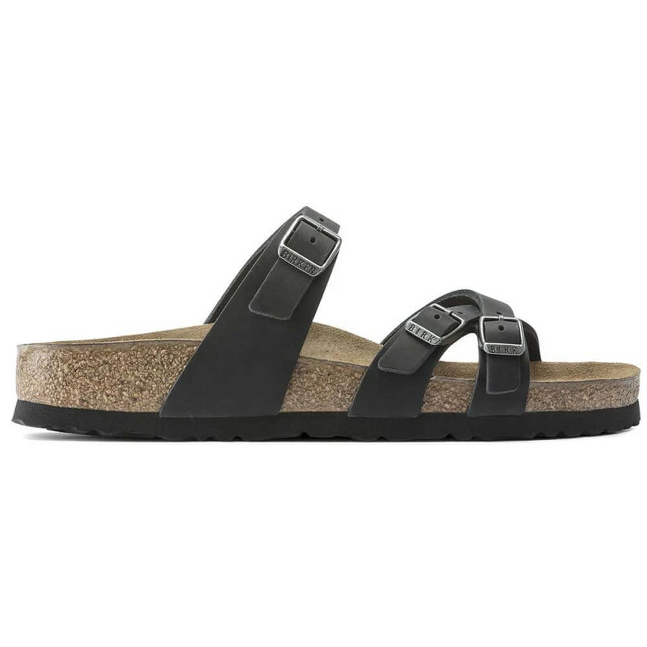 Women's Birkenstock Franca Sandal - Black 7 Women's Birkenstock Franca Sandal - Black - Image 5