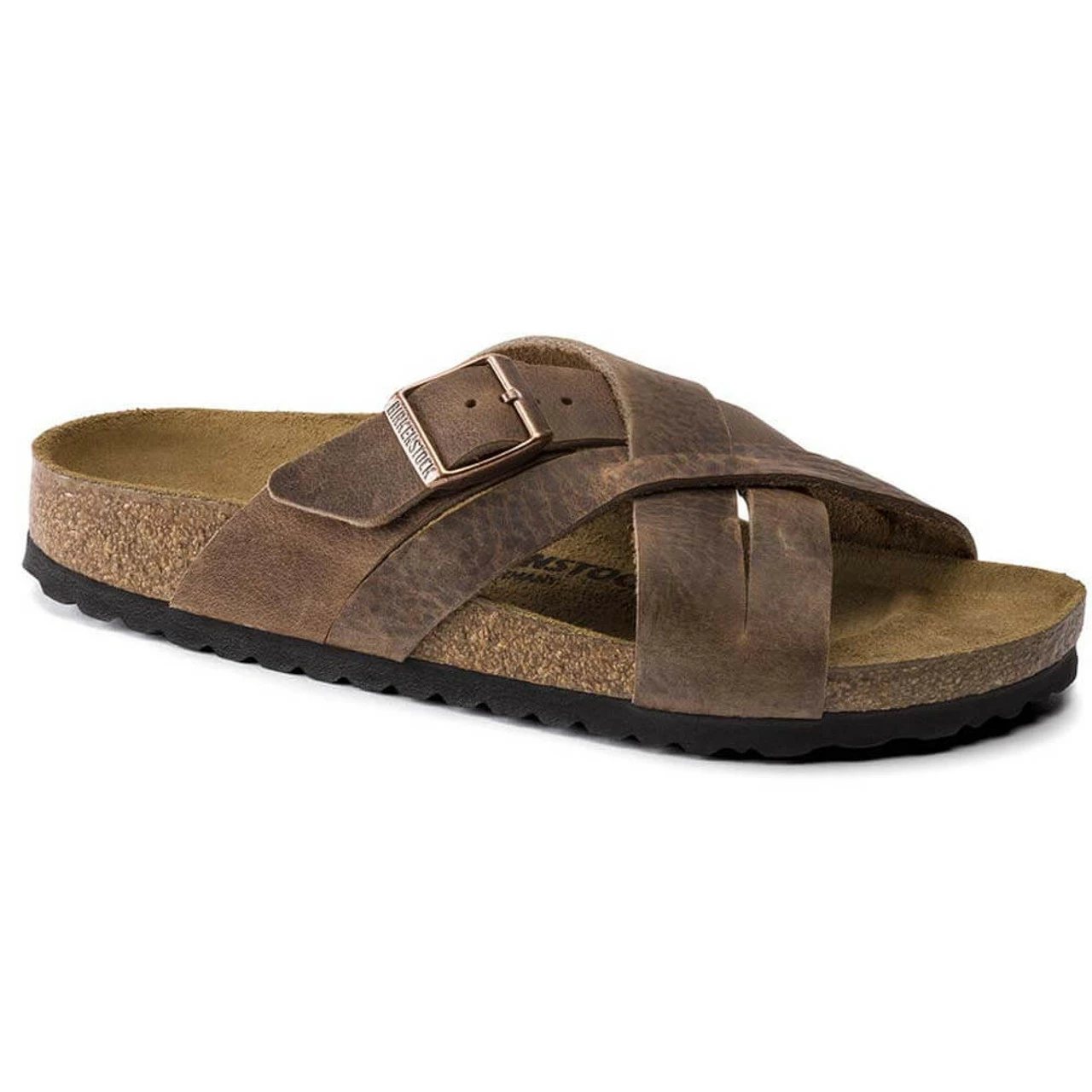 Women's Birkenstock Lungano Sandal - Camberra Old Tobacco 5 Women's Birkenstock Lungano Sandal - Camberra Old Tobacco - Image 3