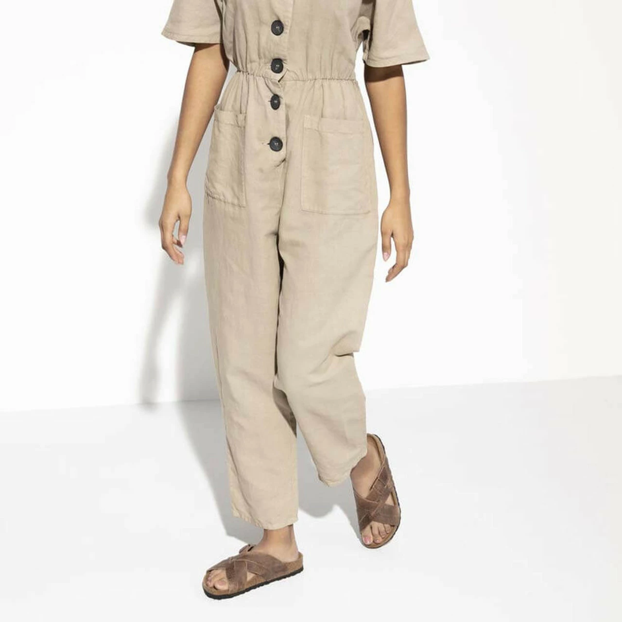 Women's Birkenstock Lungano Sandal - Camberra Old Tobacco 8 Women's Birkenstock Lungano Sandal - Camberra Old Tobacco - Image 6