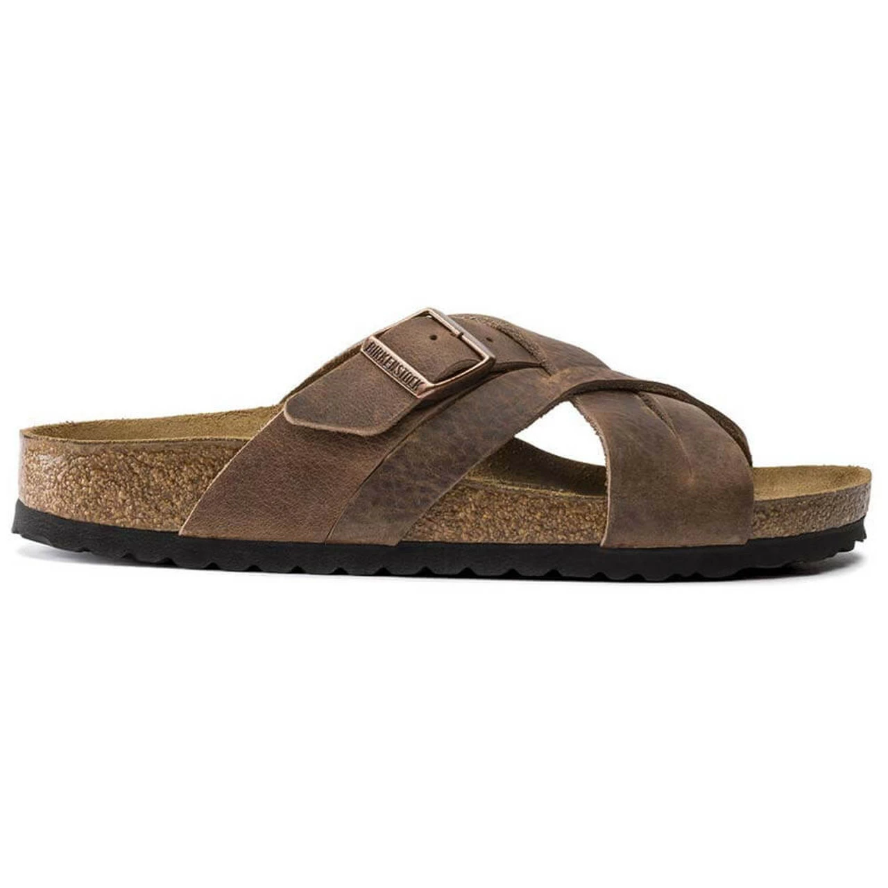 Women's Birkenstock Lungano Sandal - Camberra Old Tobacco 6 Women's Birkenstock Lungano Sandal - Camberra Old Tobacco - Image 4