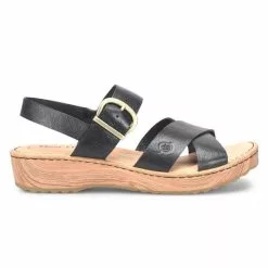 Born Footwear Women's Born Aida Sandal - Black -Chubbies Store womens born aida sandal BR0036906 black side 29062.1654097180