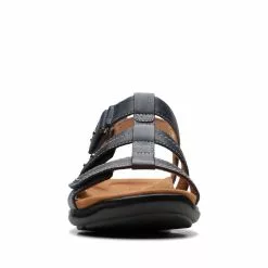 Women's Clarks Kitly Step Sandal - Navy -Chubbies Store womens clarks kitly step 26172013 navy front 18637.1681761595