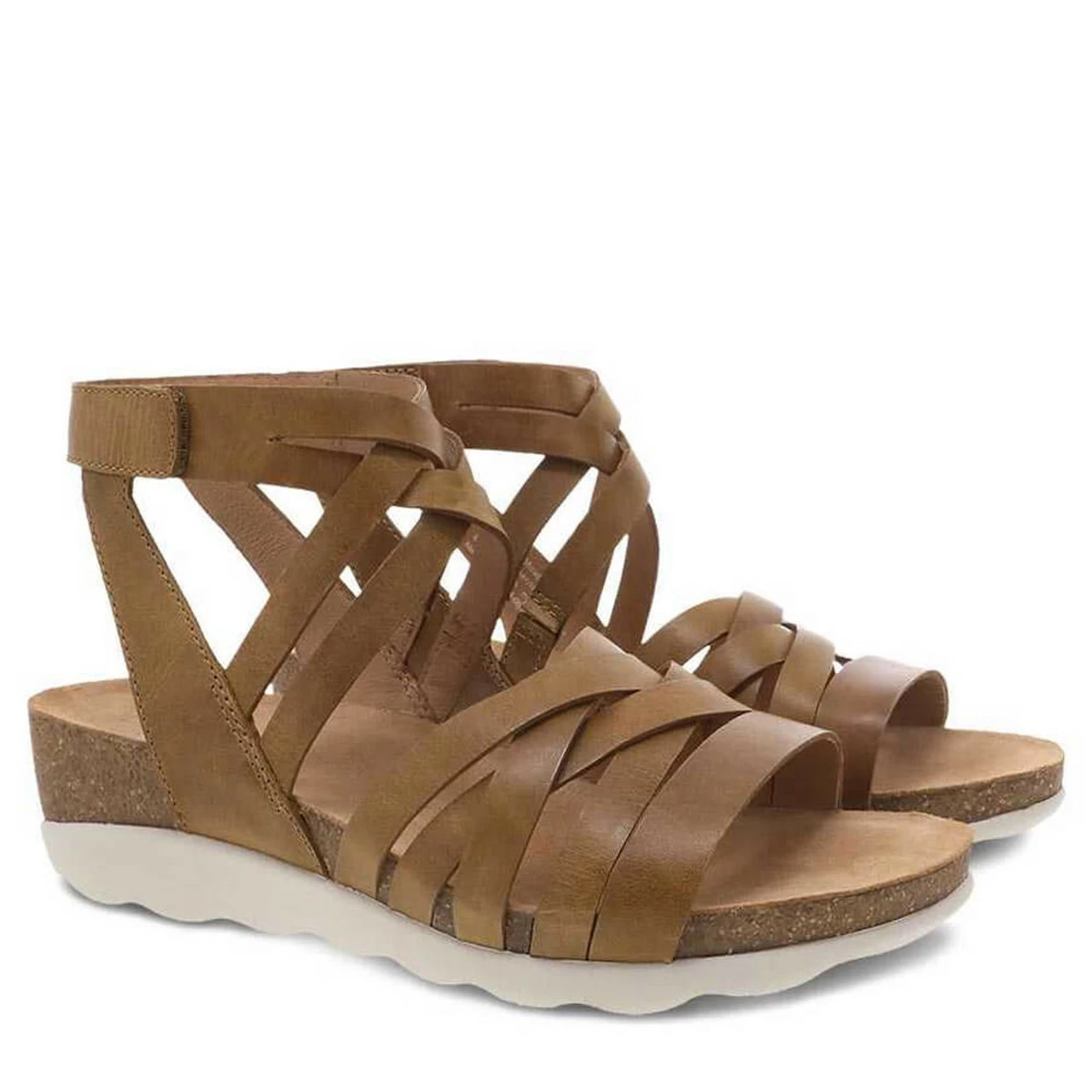 Women's Dansko Mirabella Black Waxy Burnished Gladiator Sandal 3 Women's Dansko Mirabella Black Waxy Burnished Gladiator Sandal