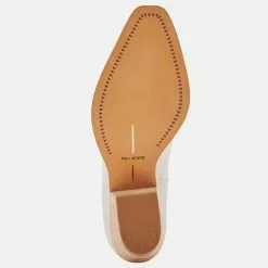 Women's Dolce Vita Silma Booties -Chubbies Store womens dolce vita silma SILMA ivory booties bottom 53963.1644527649