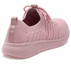 J/Slides Women's J/Slide Dyann Knit Sneaker -Chubbies Store womens j slides dyann knot sneaker pink back 73129.1656105718
