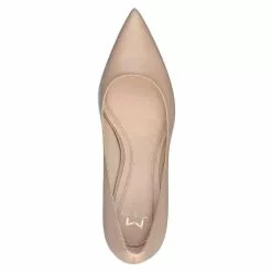 Women's Marc Fisher Zala Pointy Toe Pump Heel -Chubbies Store womens marc fisher ZALA zala block heel pointy toe pump shoe light natural leather top 44456.1650903863