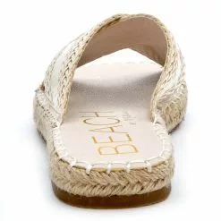Women's Beach By Matisse Hightide Slide Sandal -Chubbies Store womens matisse beach hightide slide sandal ivory back 99282.1656097877