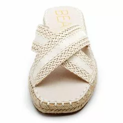Women's Beach By Matisse Hightide Slide Sandal -Chubbies Store womens matisse beach hightide slide sandal ivory front 68108.1656097877
