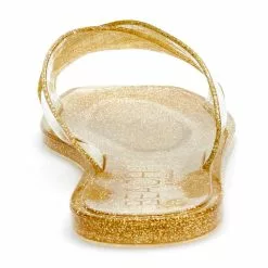 Women's Beach By Matisse Villa Jelly Shoe -Chubbies Store womens matisse beach villa jelly shoe gold glitter back 56007.1656098543