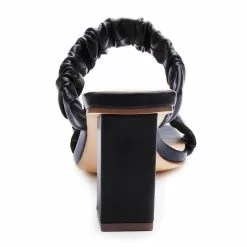 Women's Coconuts By Matisse First Love Heeled Sandal -Chubbies Store womens matisse first love heeled sandal FLV SYNTHETIC black back 08656.1640876679