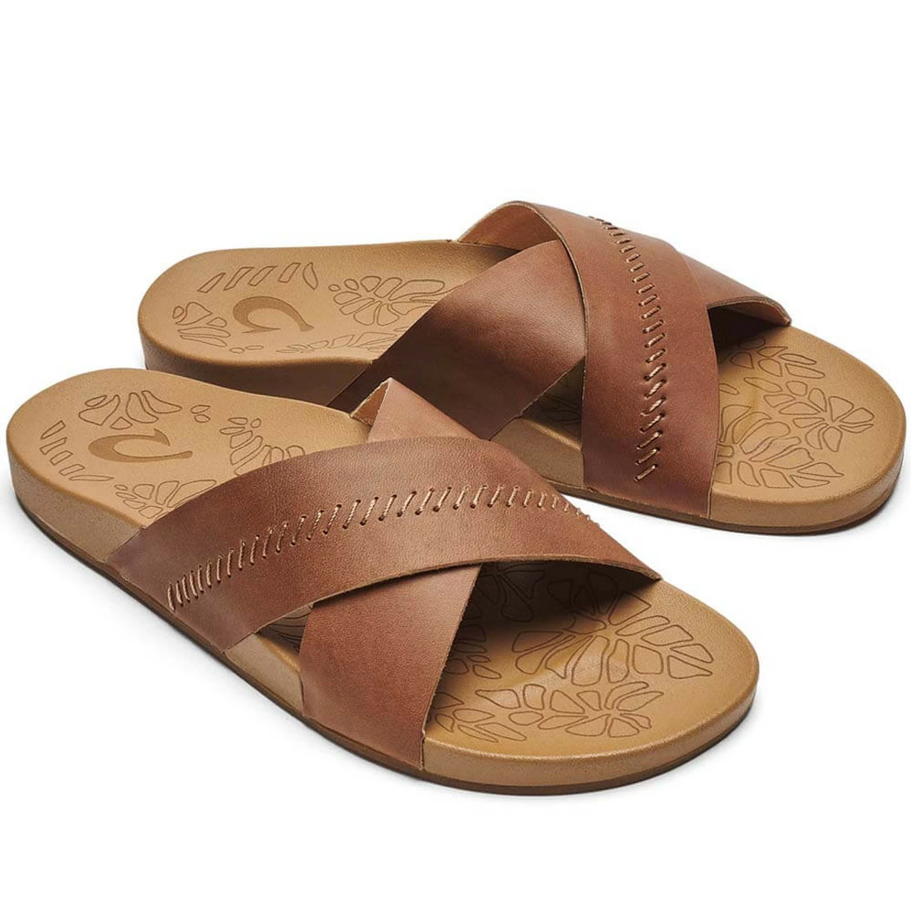 Women's Olukai Kipe'a Olu Slide Sandal 3 Women's Olukai Kipe'a Olu Slide Sandal