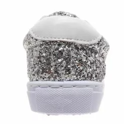 Girls' Pierre Dumas Fast-38 Glitter Sneaker 7 Girls' Pierre Dumas Fast-38 Glitter Sneaker -Chubbies Store womens pierre dumas fast 38 41514 562silvr back 75680.1675198950