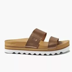 Reef Brazil Women's Reef Cushion Bounce Vista Hi Sandal -Chubbies Store womens reef cushion bounce vista hi 3YP5 copper side2 34204.1621543231