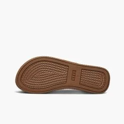 Reef Brazil Women's Reef Cushion Sol Sandal -Chubbies Store womens reef cushion sol 3YNF WSN white snake bottom 24673.1621542820