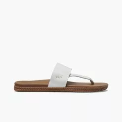 Reef Brazil Women's Reef Cushion Sol Sandal -Chubbies Store womens reef cushion sol 3YNF WSN white snake side 58061.1621542820