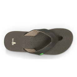 Women's Sanuk Yoga Mat Flip-Flop -Chubbies Store womens sanuk yoga mat SWS2908 brown top 62196.1616611842