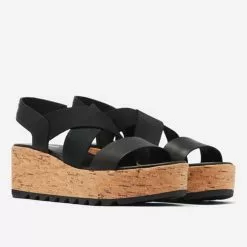 Women's Sorel Cameron Flatform Slingback Wedged Sandal