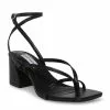 Women's Steve Madden Alaina Sandal -Chubbies Store womens steve madden alaina heel ALAINA black leather main 94904.1679669063