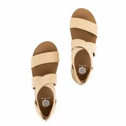 Women's Yellow Box Bronwen Wedge Sandal -Chubbies Store yellowbox womens bronwen wedge sandal BRONWEN natural top 56641.1682002931