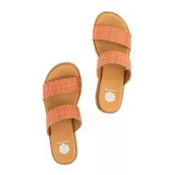Women's Yellow Box Inisa Wedge Sandal -Chubbies Store yellowbox womens inisa wedge sandal INISA coral top 13827.1682018420