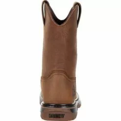 Youth Rocky Original Ride Flex Waterproof Western Boot -Chubbies Store youth rocky boots original ride flex waterproof western boot RKW0300Y BROWN back 42042.1633130862